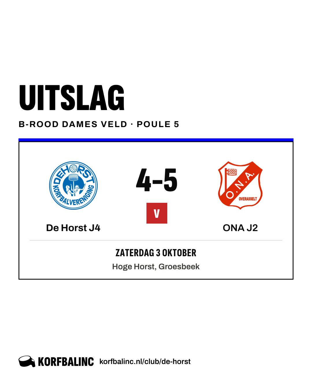 De Horst J4 - ONA J2