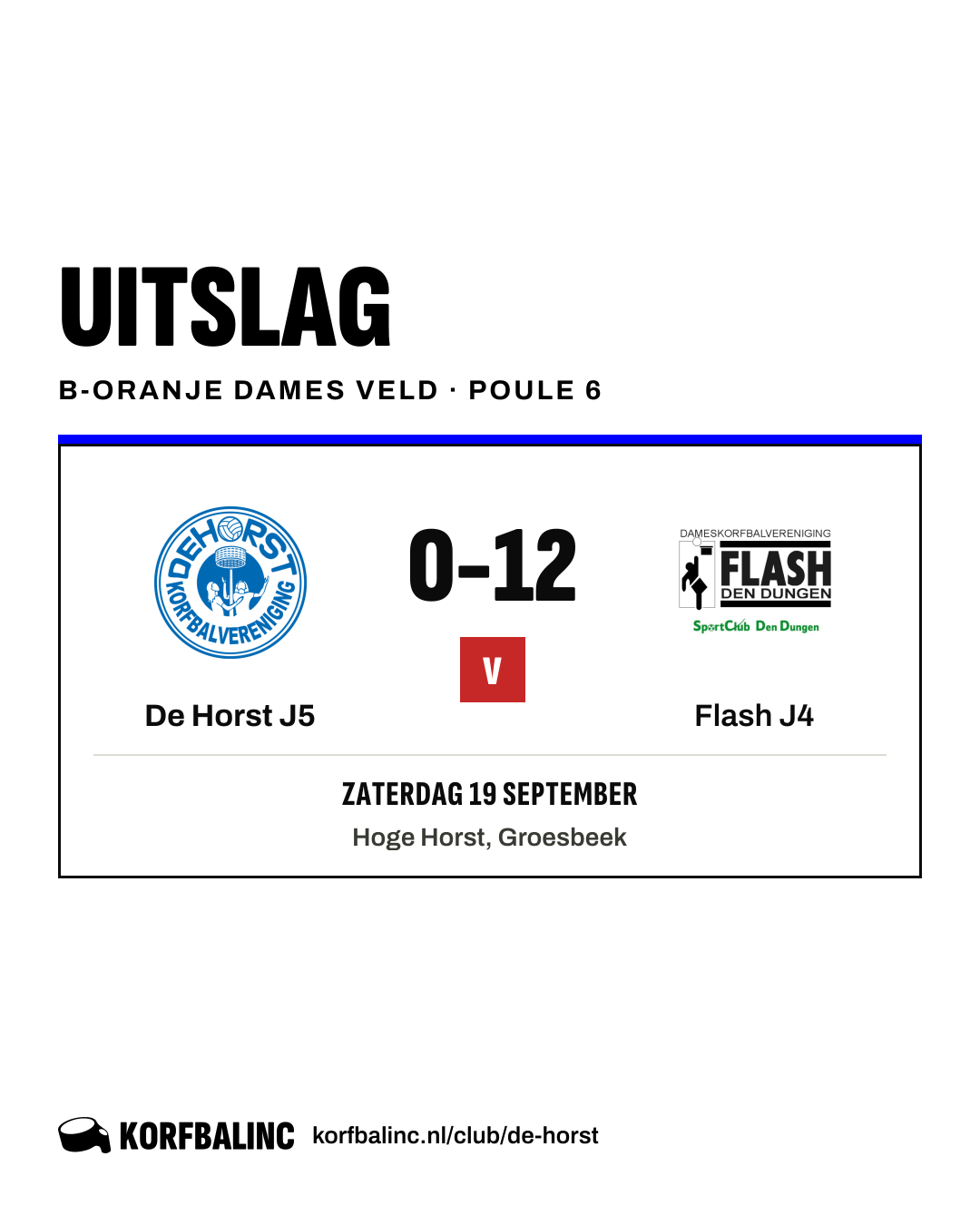 De Horst J5 - Flash J4