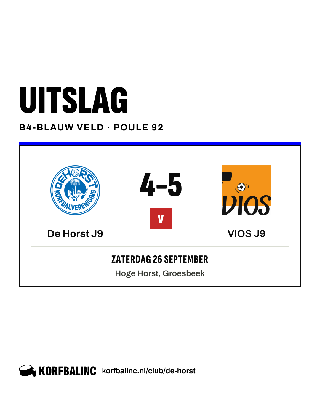 De Horst J9 - VIOS J9