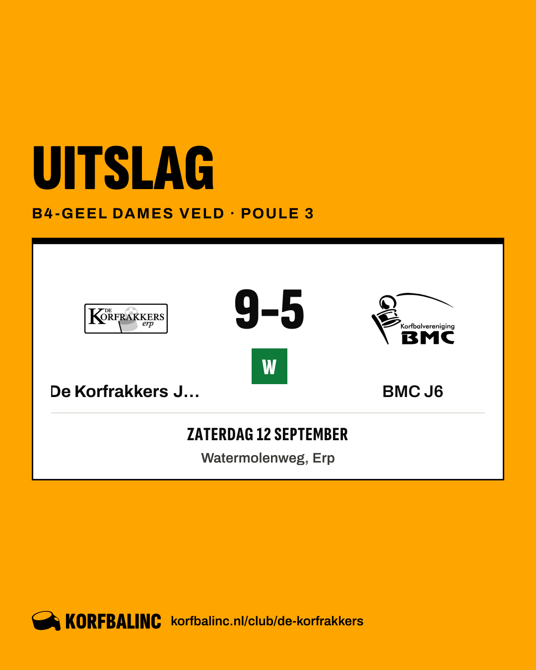 De Korfrakkers J10 - BMC J6