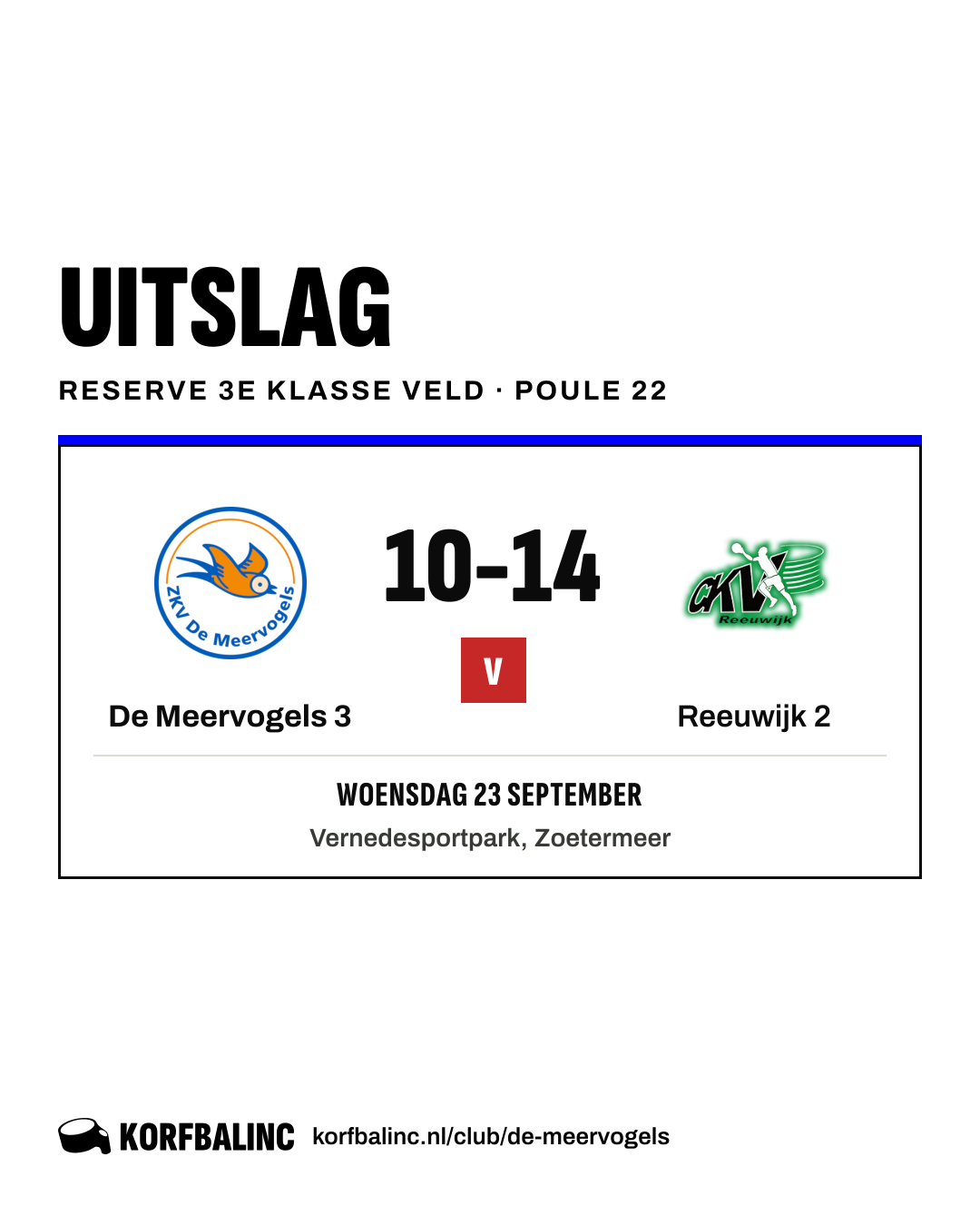 De Meervogels 3 - Reeuwijk 2