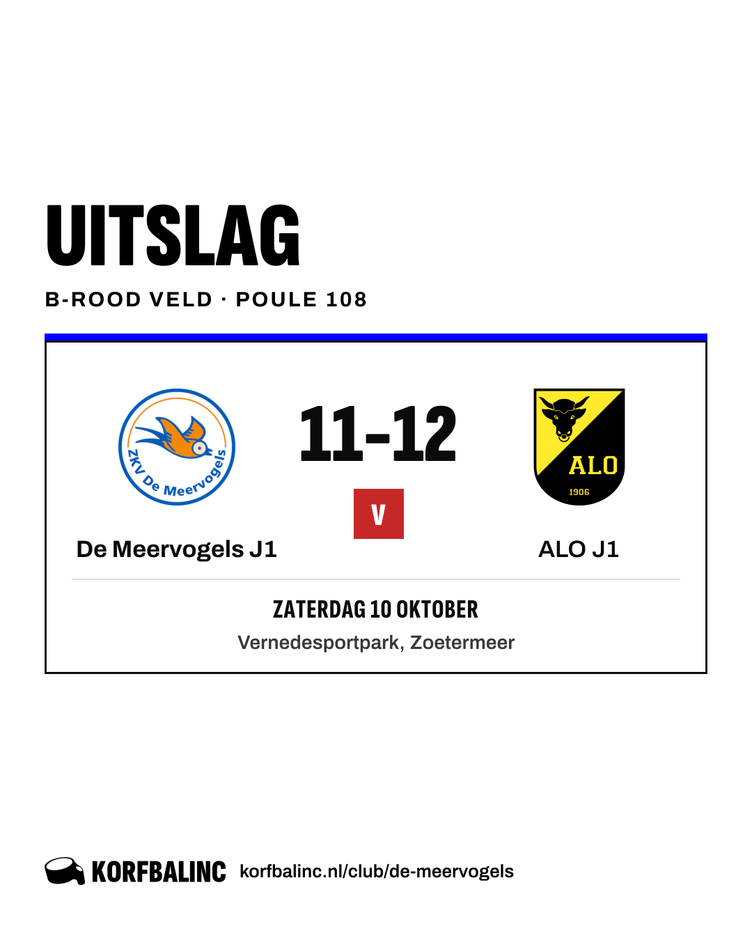 De Meervogels J1 - ALO J1