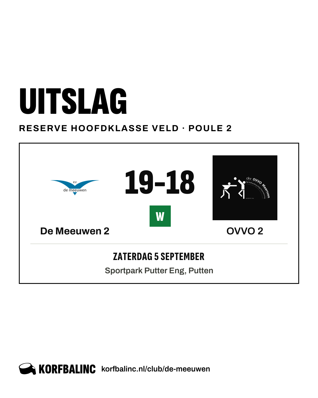 De Meeuwen 2 - OVVO 2