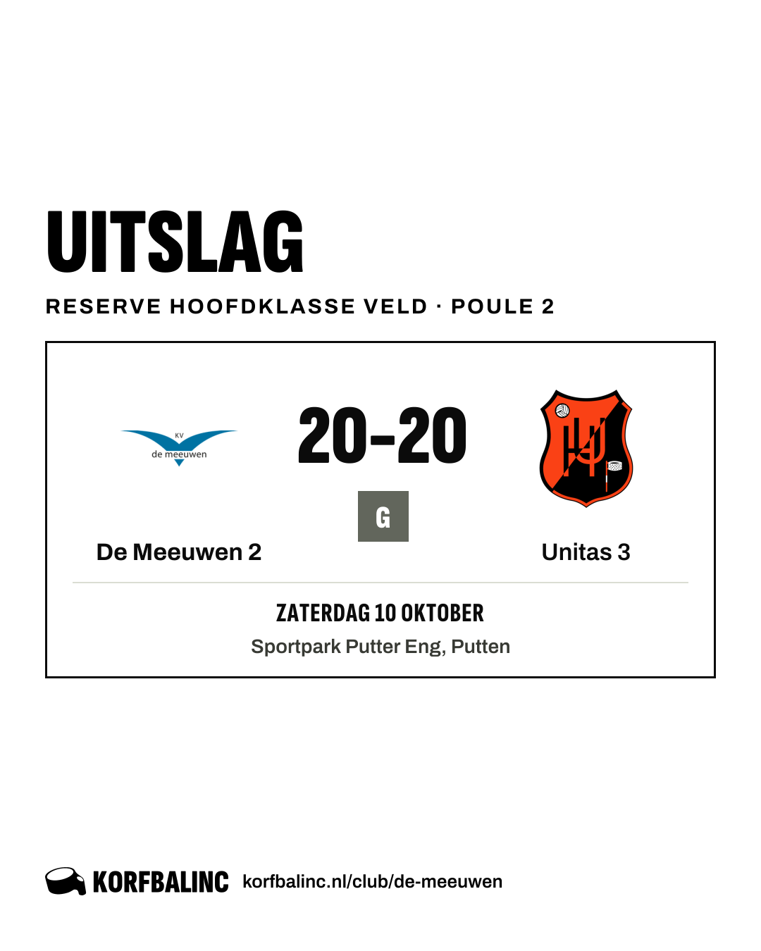 De Meeuwen 2 - Unitas 3