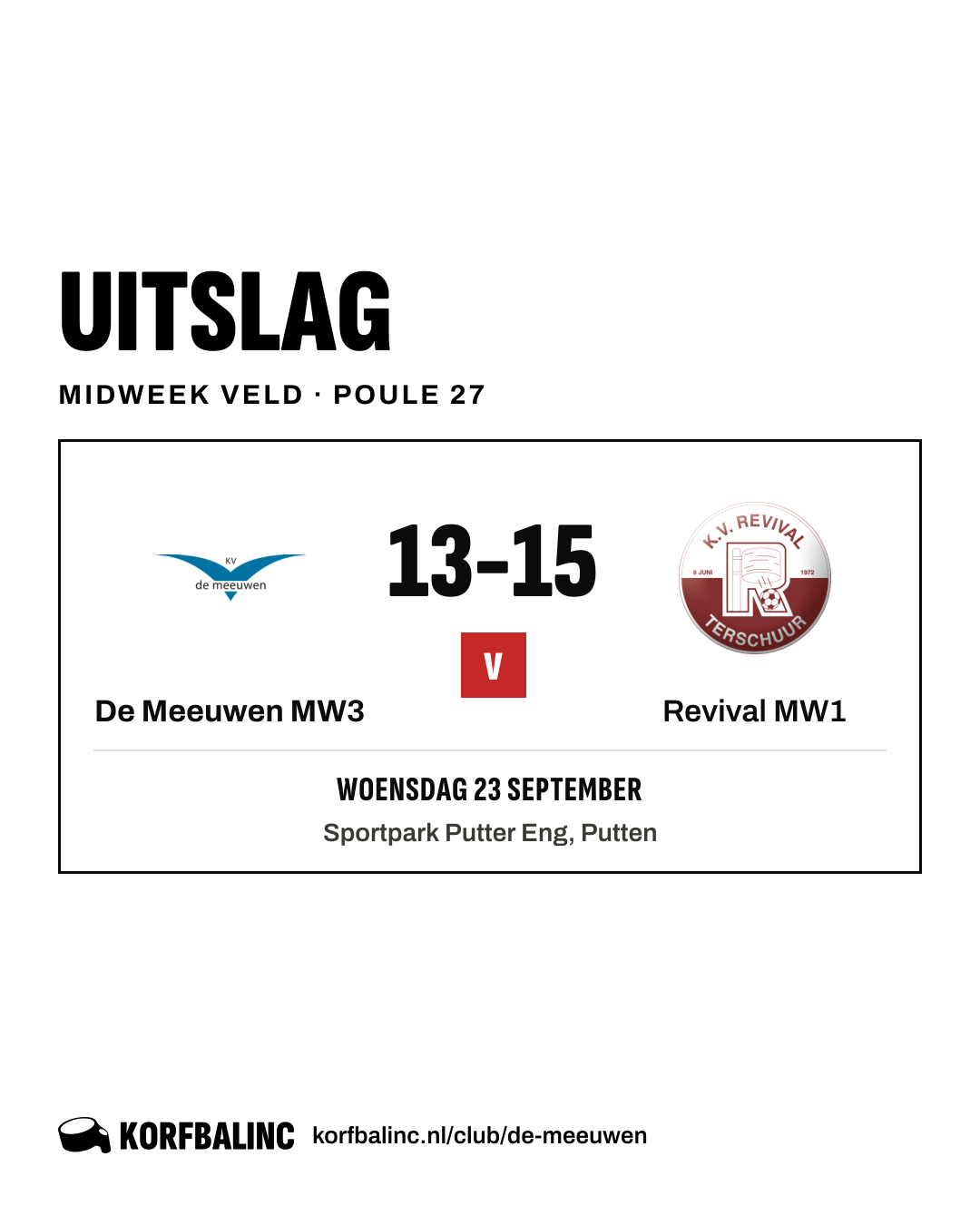 De Meeuwen MW3 - Revival MW1