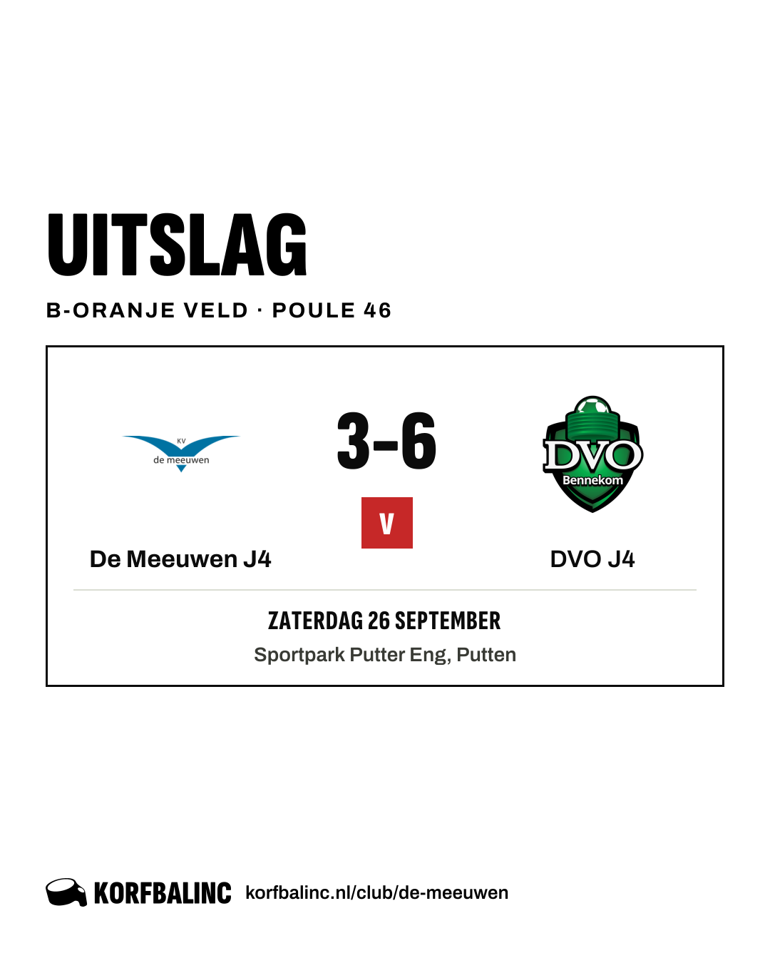 De Meeuwen J4 - DVO J4