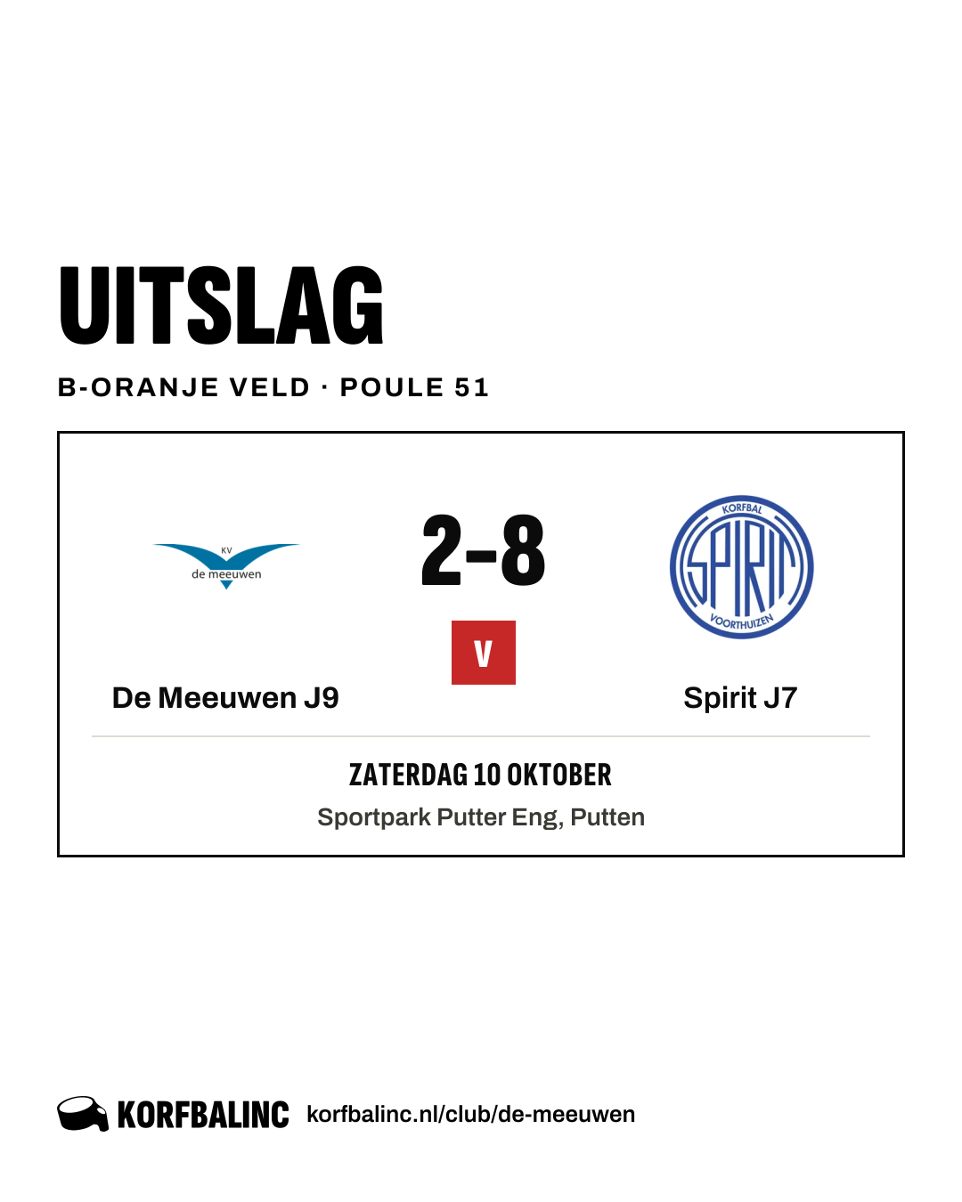 De Meeuwen J9 - Spirit J7