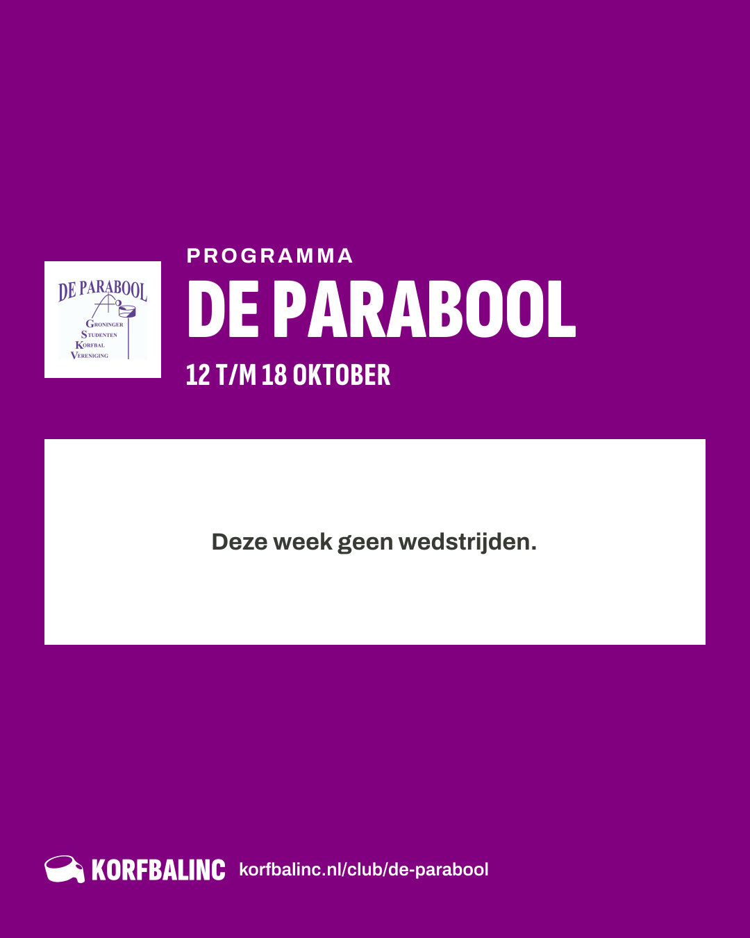 Uitslagen De Parabool, beeld 1 van 2