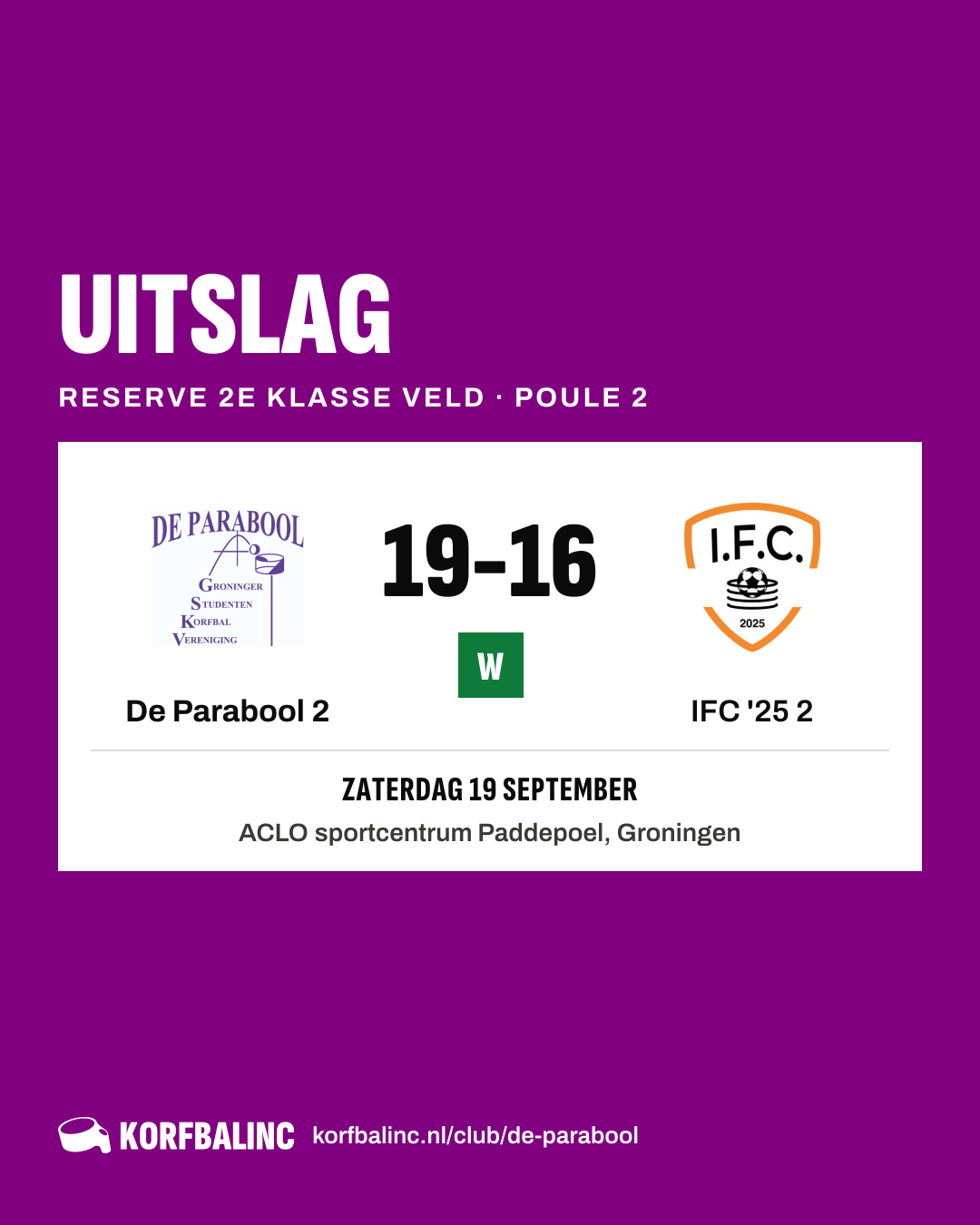 De Parabool 2 - IFC '25 2