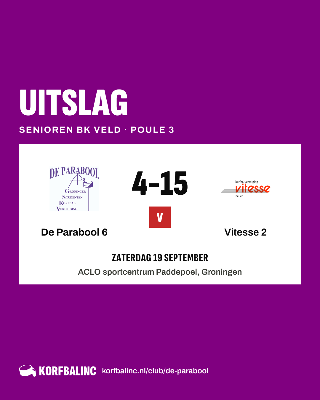 De Parabool 6 - Vitesse 2