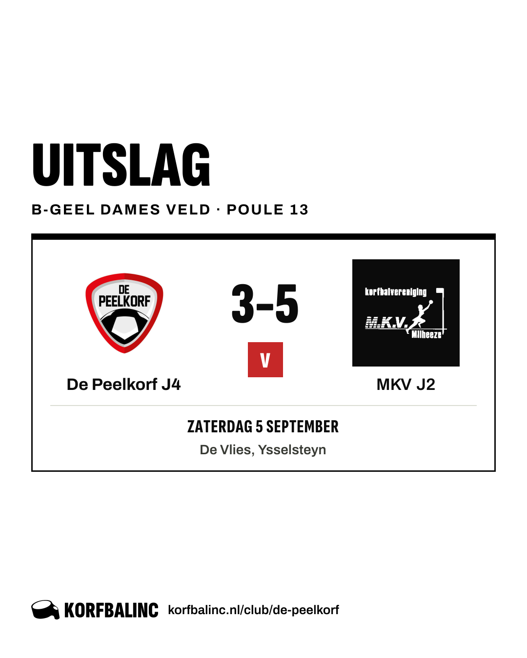 De Peelkorf J4 - MKV J2