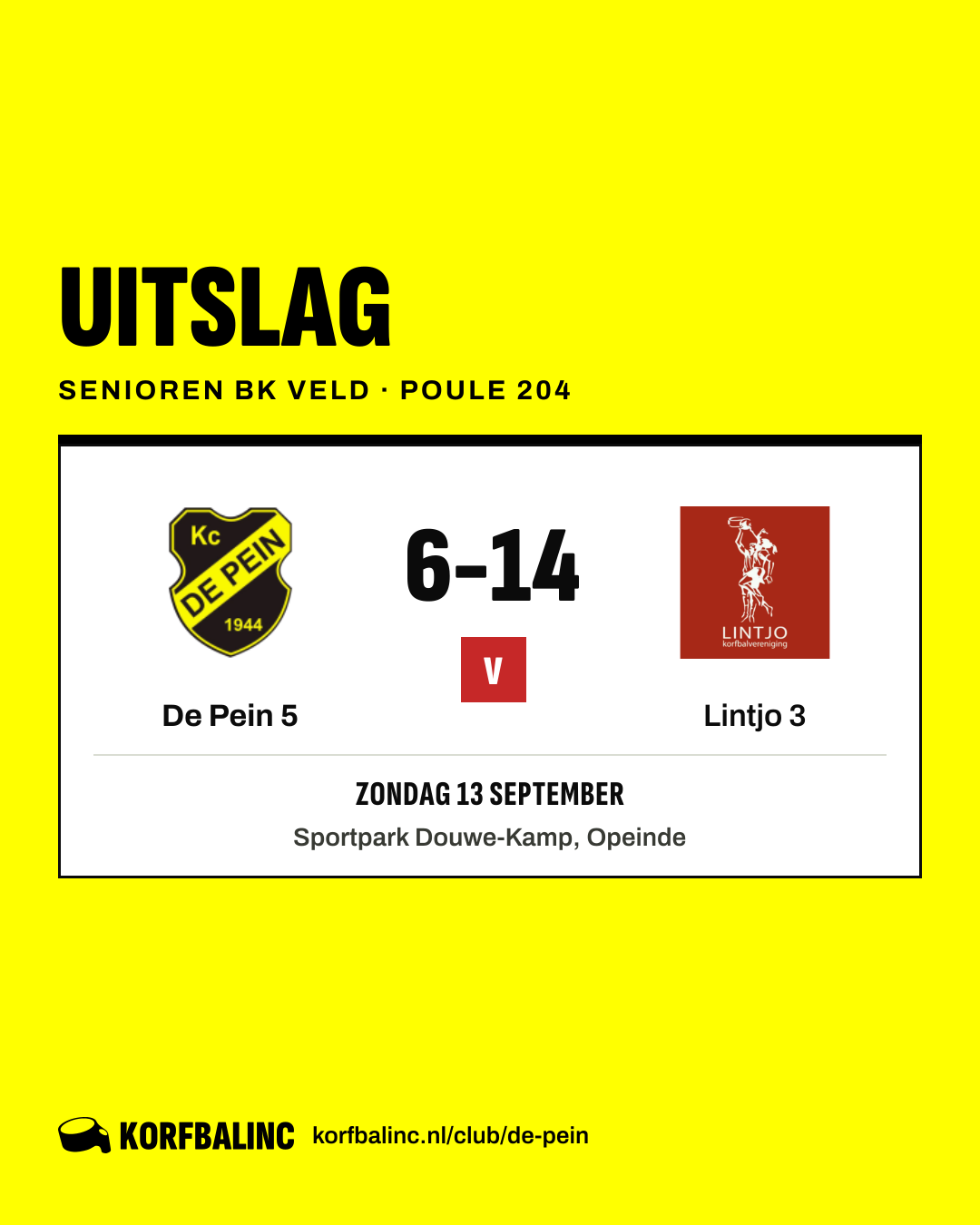 De Pein 5 - Lintjo 3