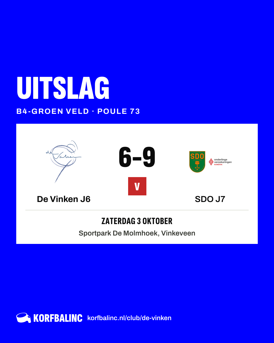 De Vinken J6 - SDO J7