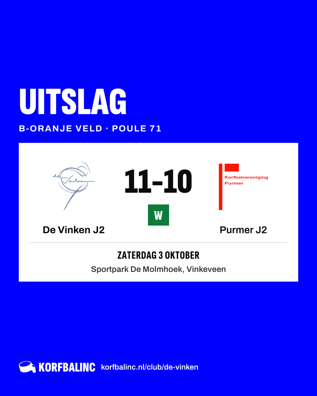 De Vinken J2 - Purmer J2