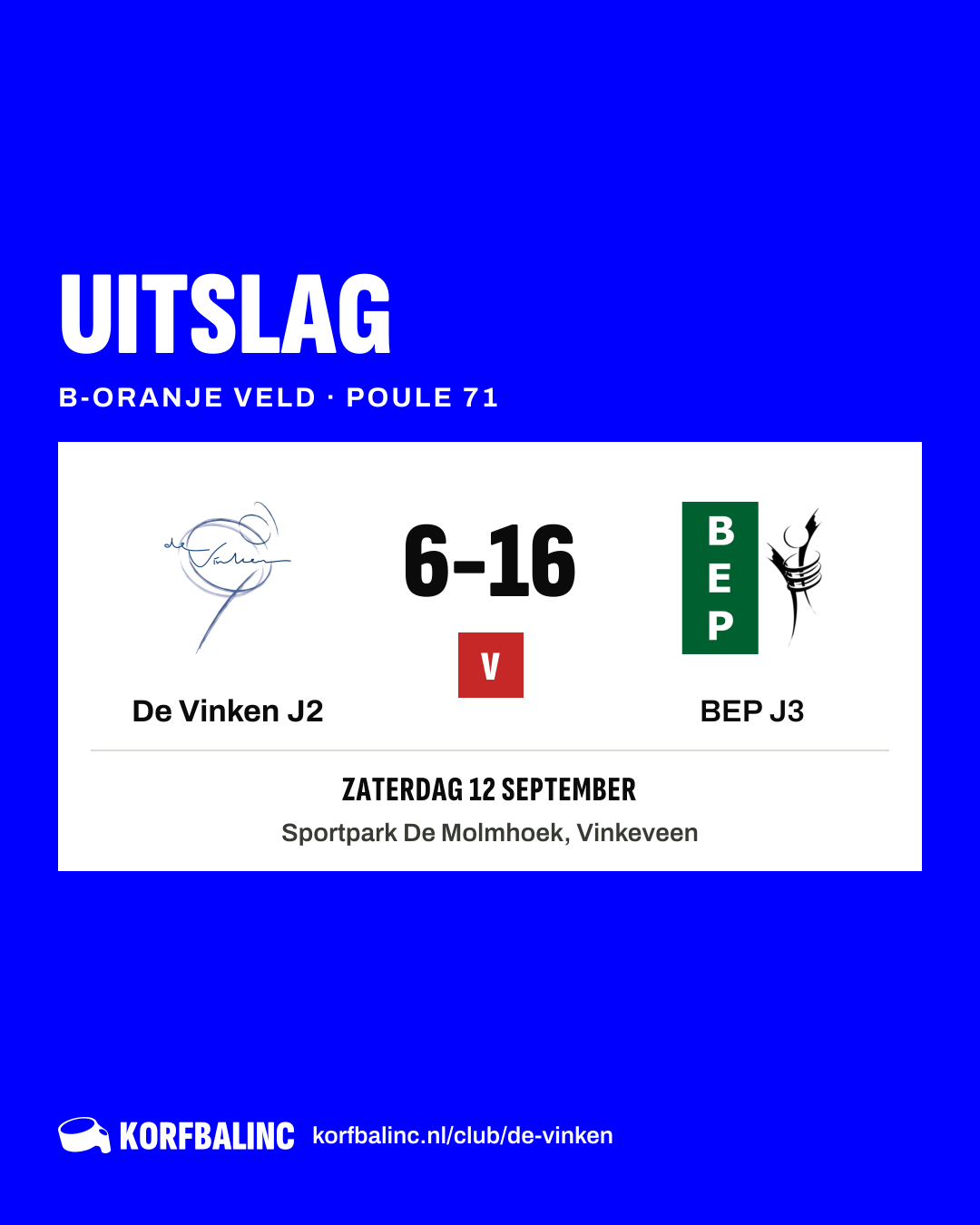 De Vinken J2 - BEP J3