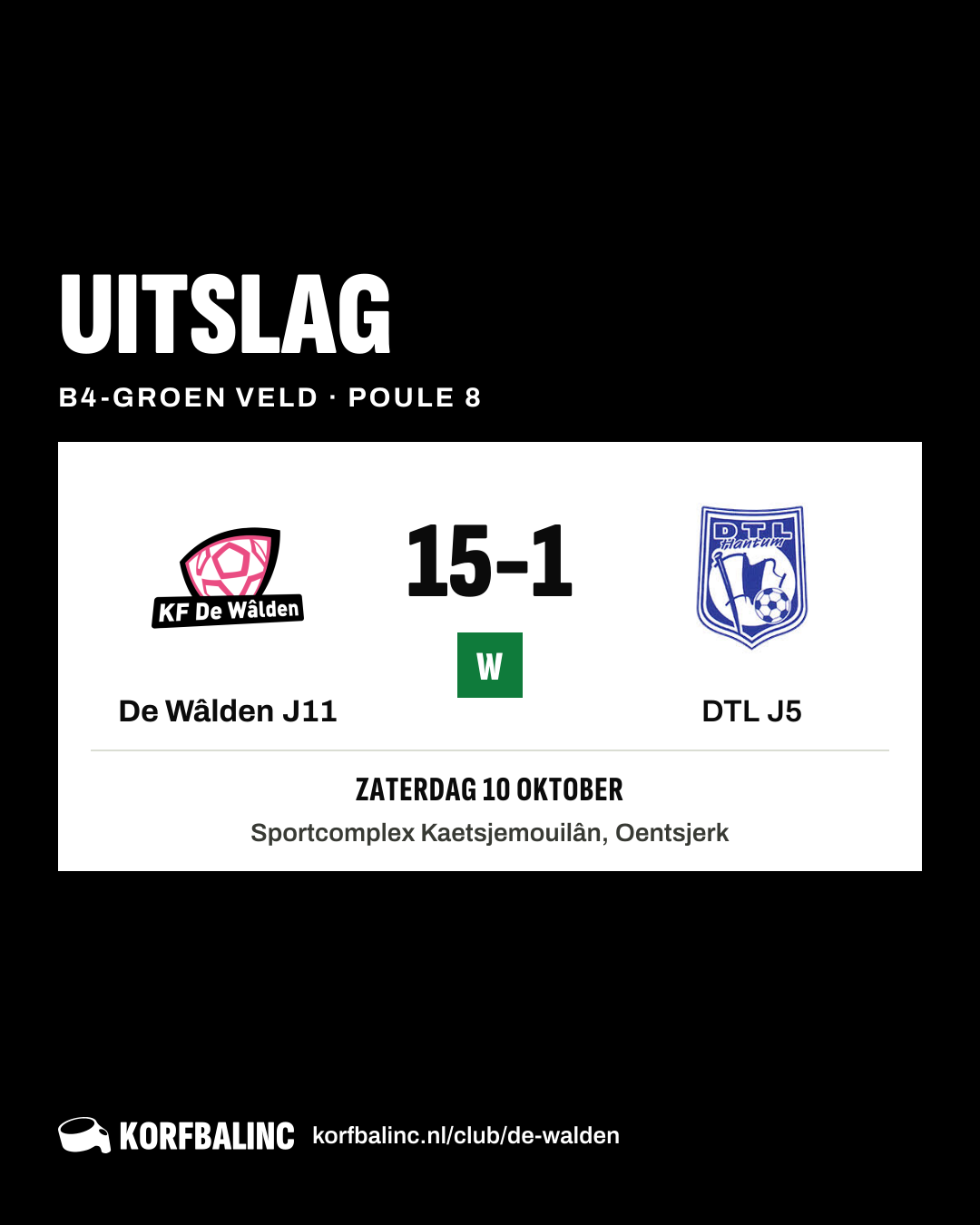 De Wâlden J11 - DTL J5