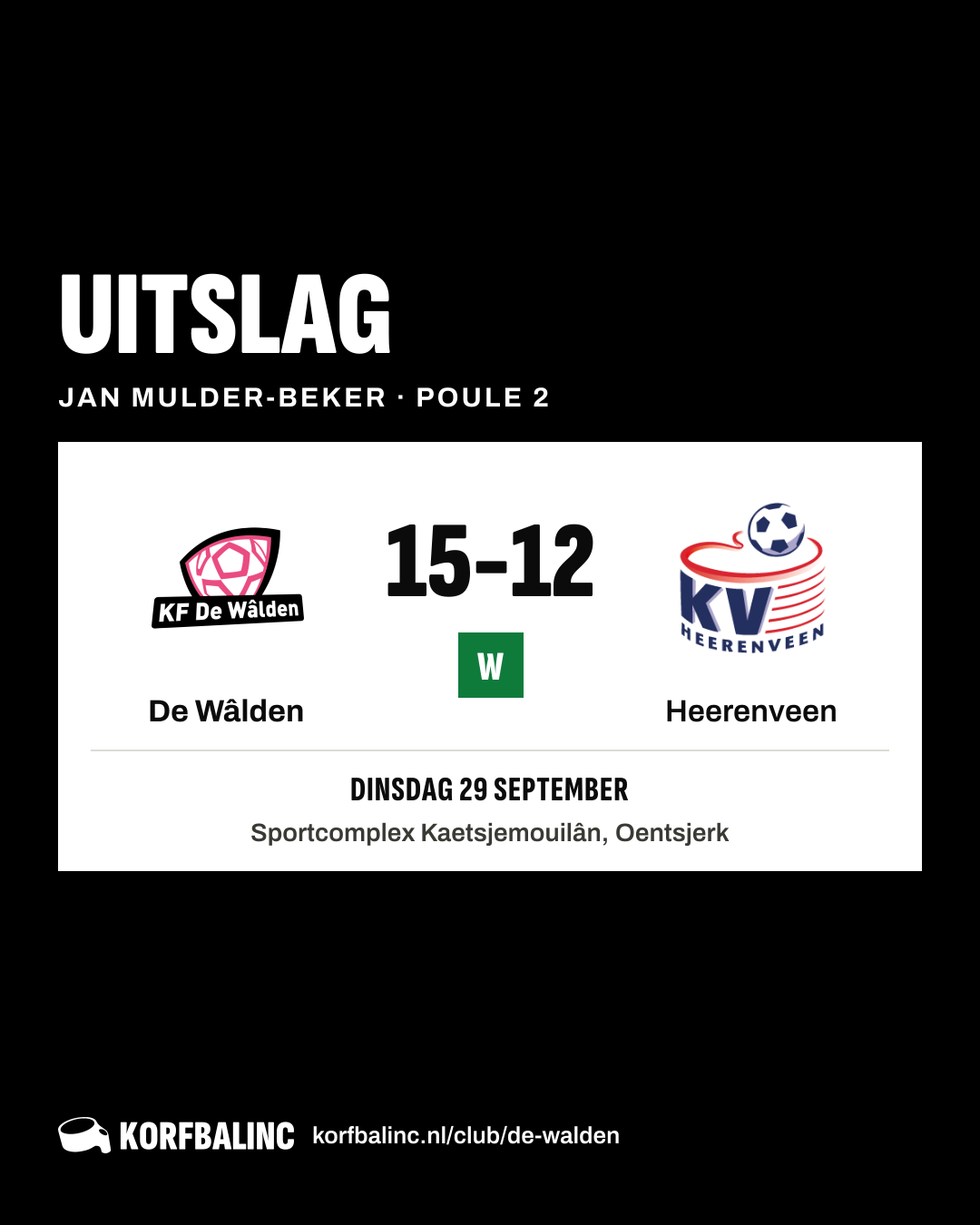 De Wâlden - Heerenveen