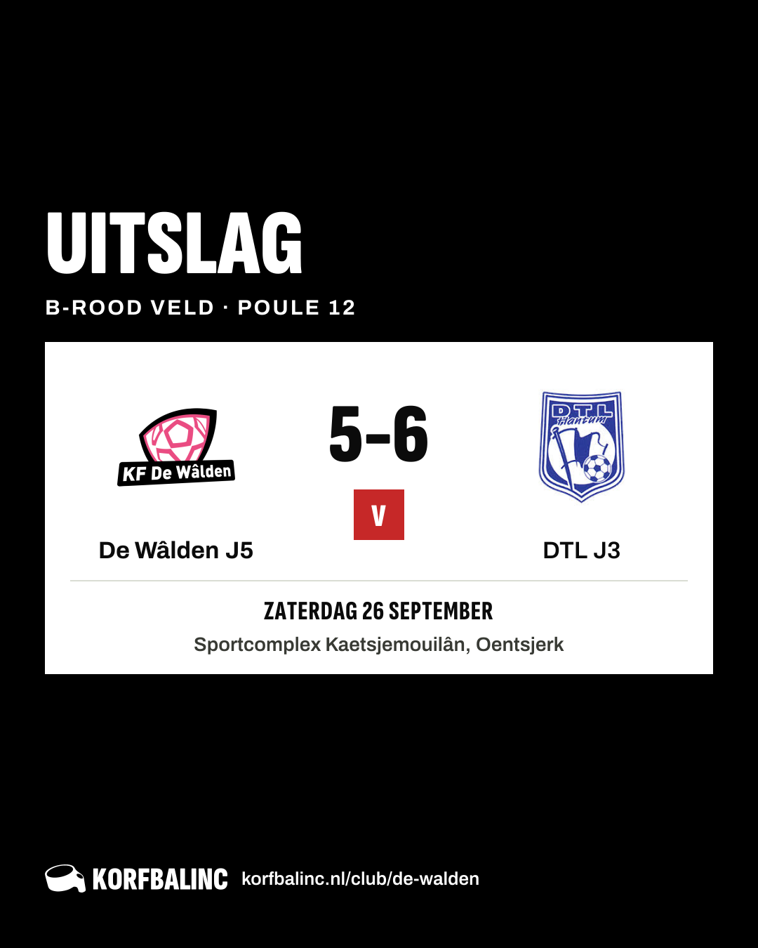 De Wâlden J5 - DTL J3