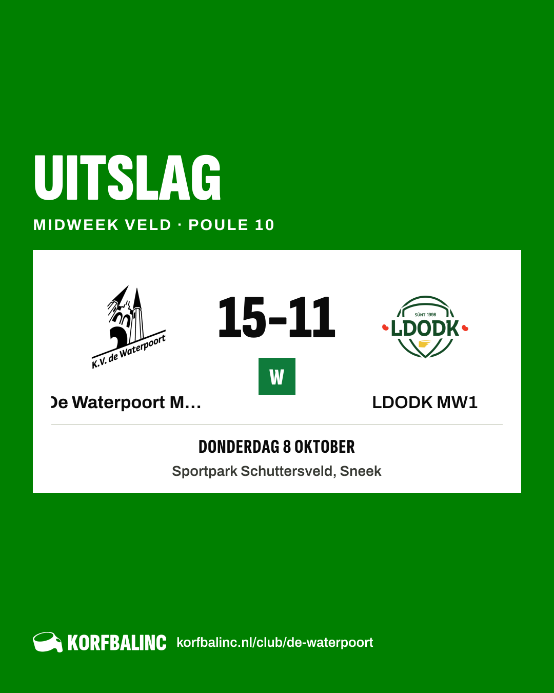 De Waterpoort MW1 - LDODK MW1