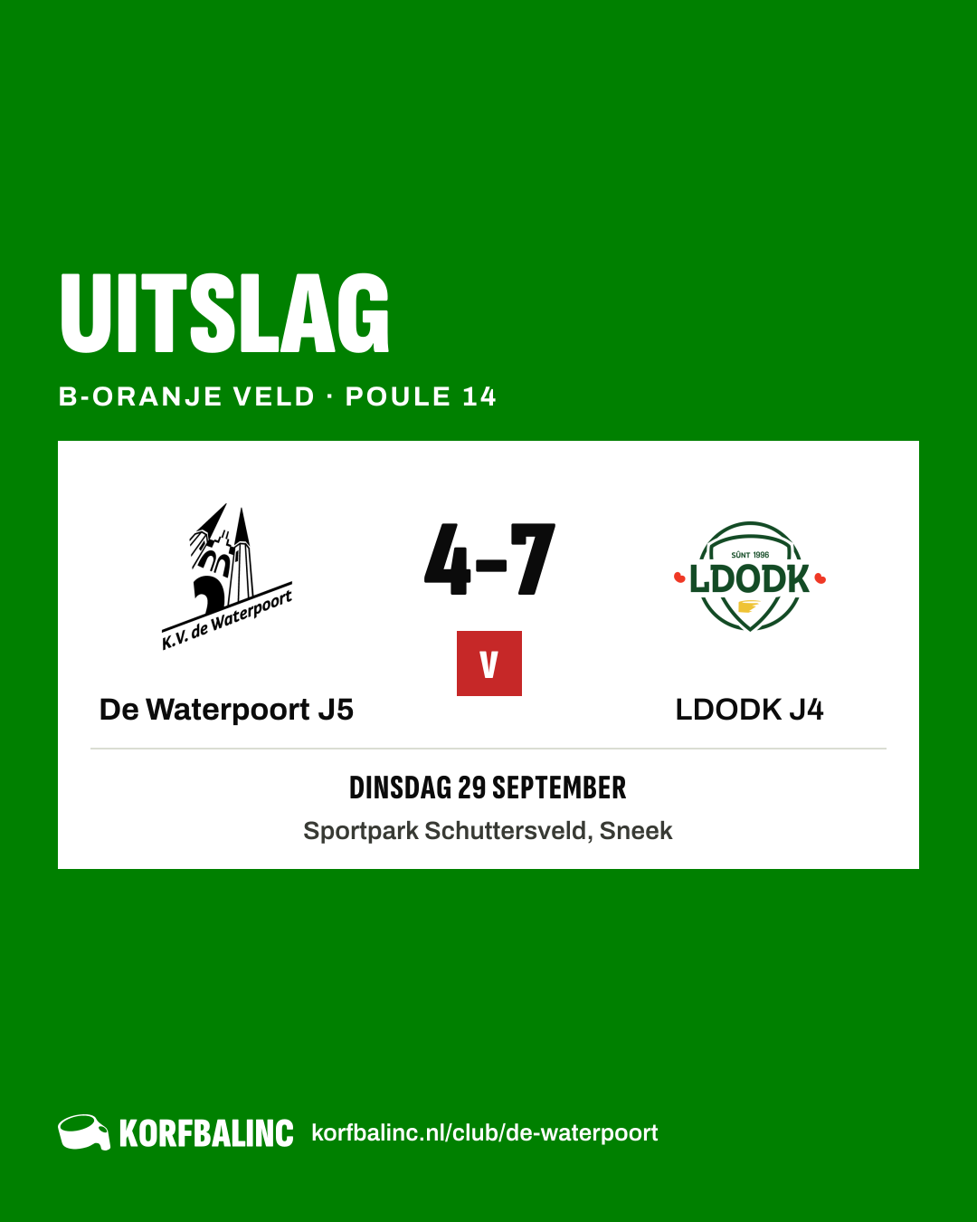 De Waterpoort J5 - LDODK J4