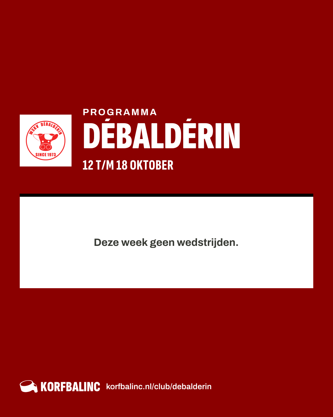 Uitslagen Débaldérin