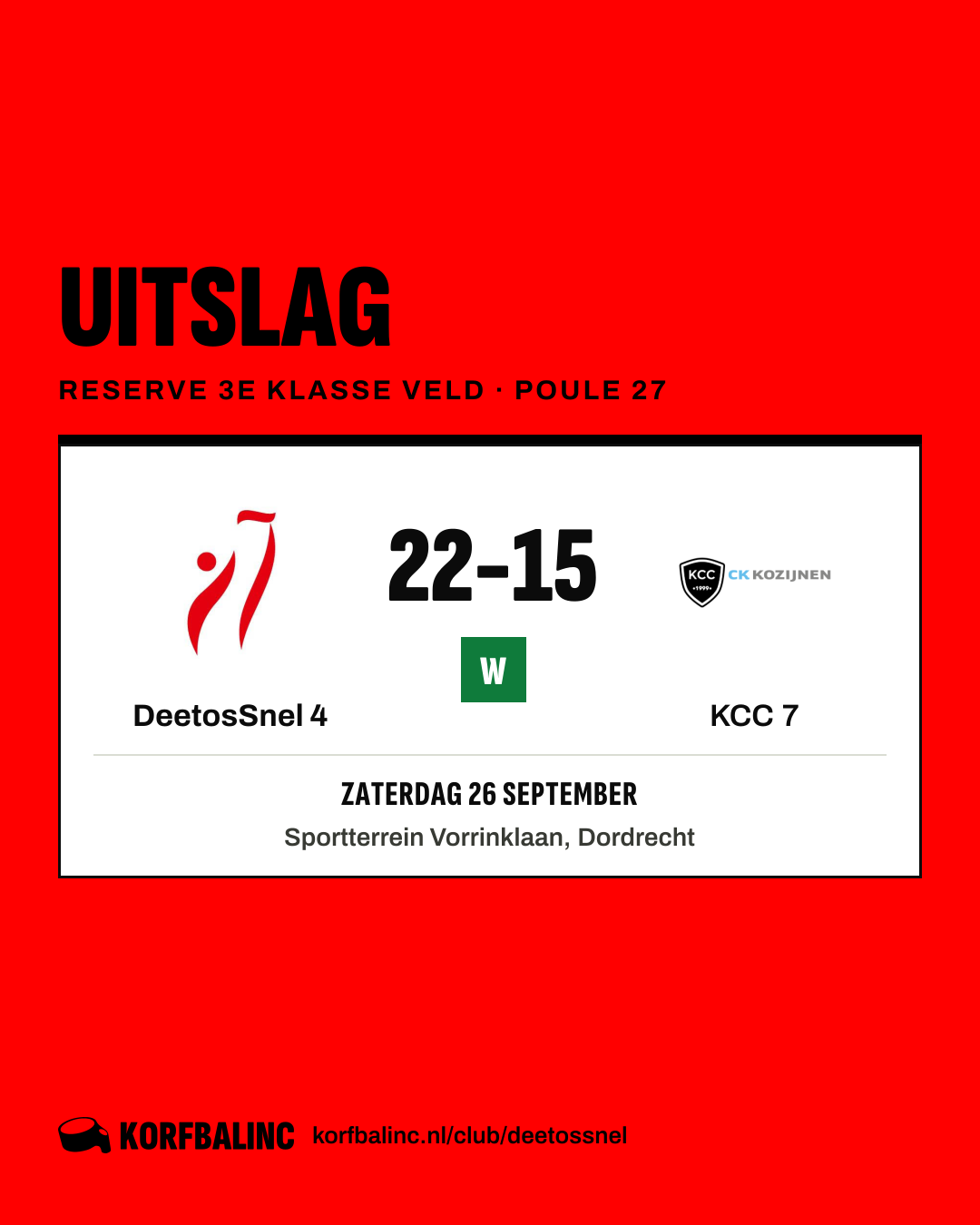 DeetosSnel 4 - KCC 7
