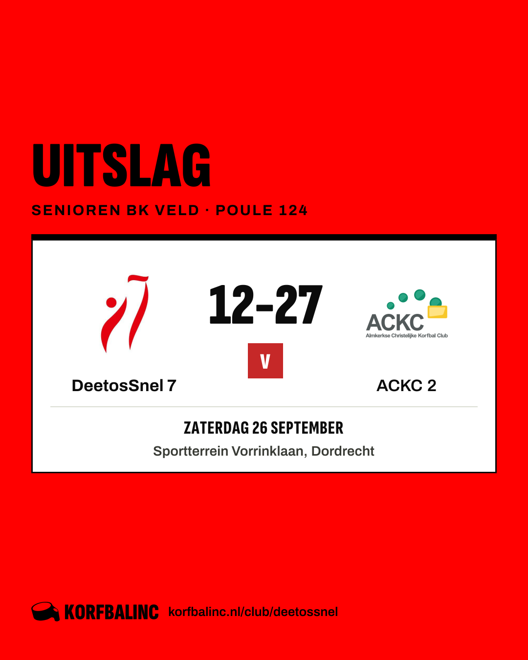 DeetosSnel 7 - ACKC 2
