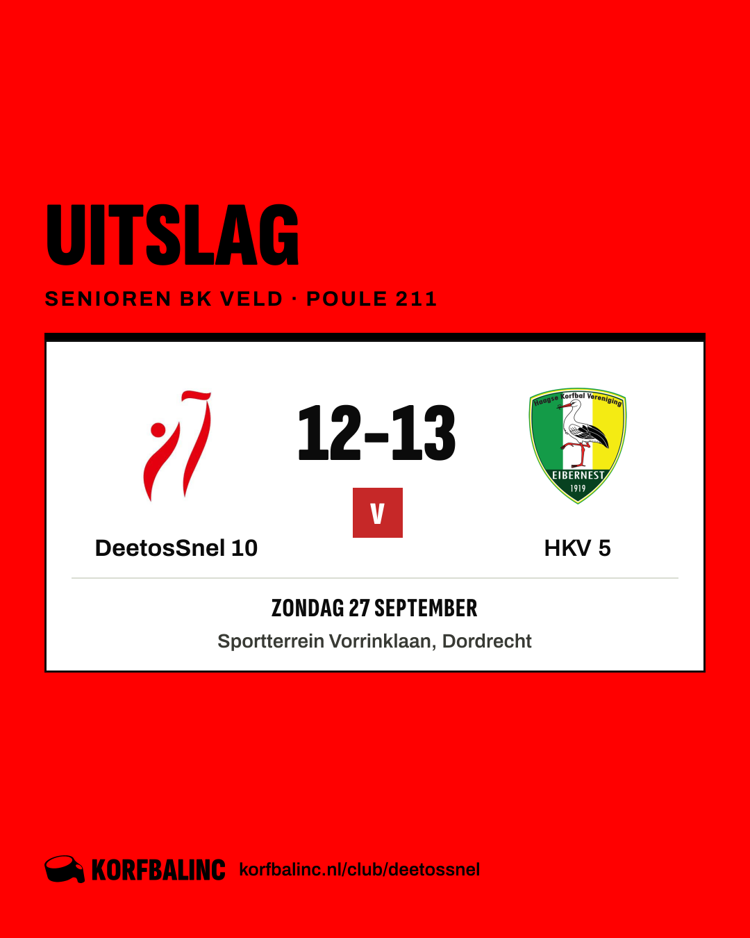 DeetosSnel 10 - HKV 5