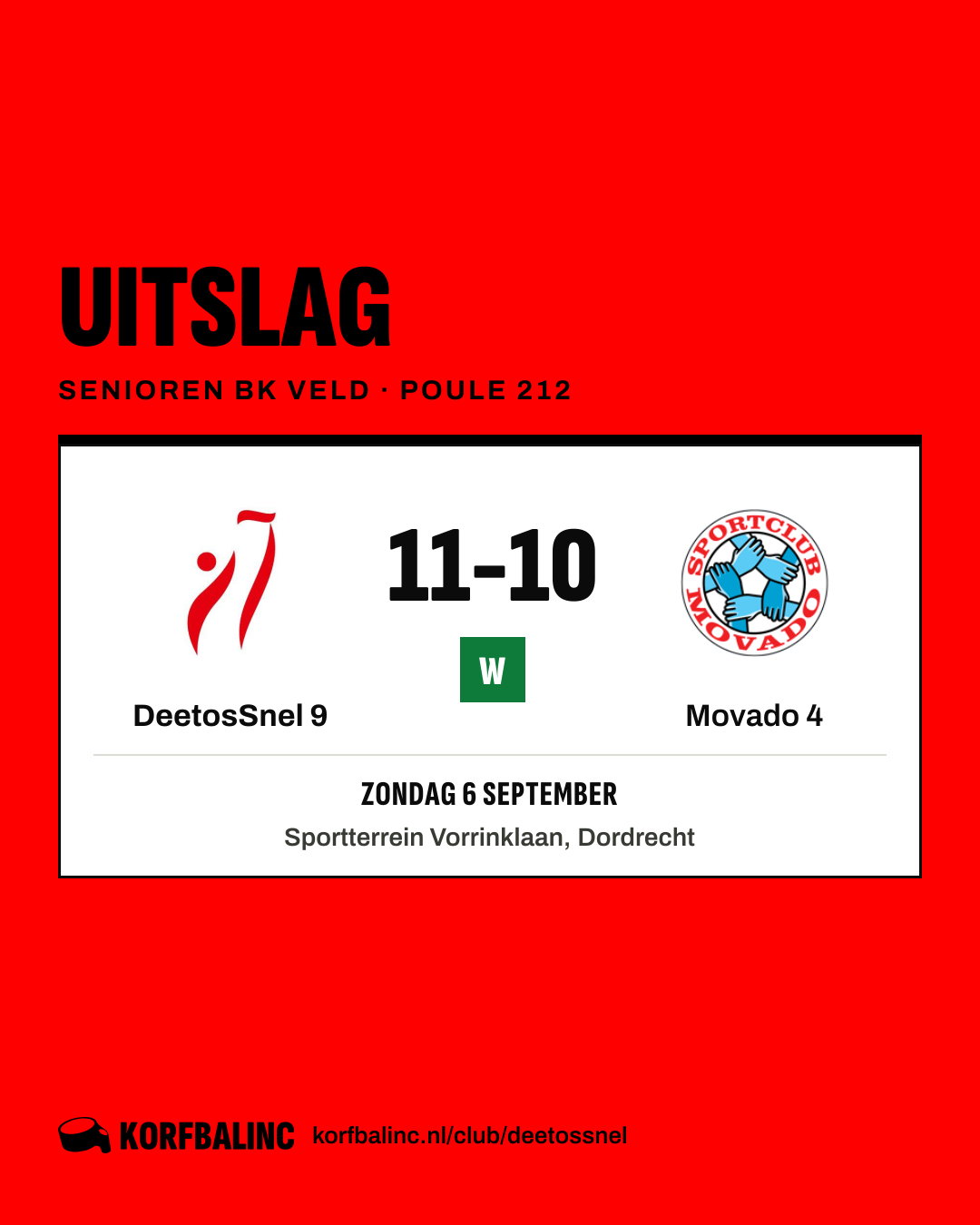 DeetosSnel 9 - Movado 4