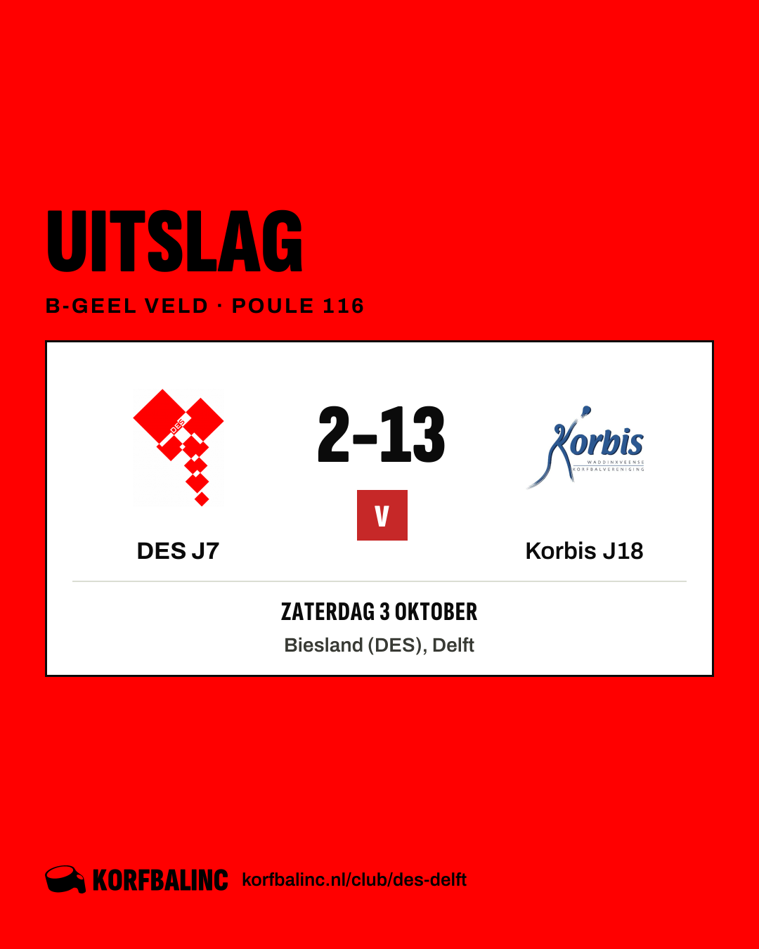 DES J7 - Korbis J18
