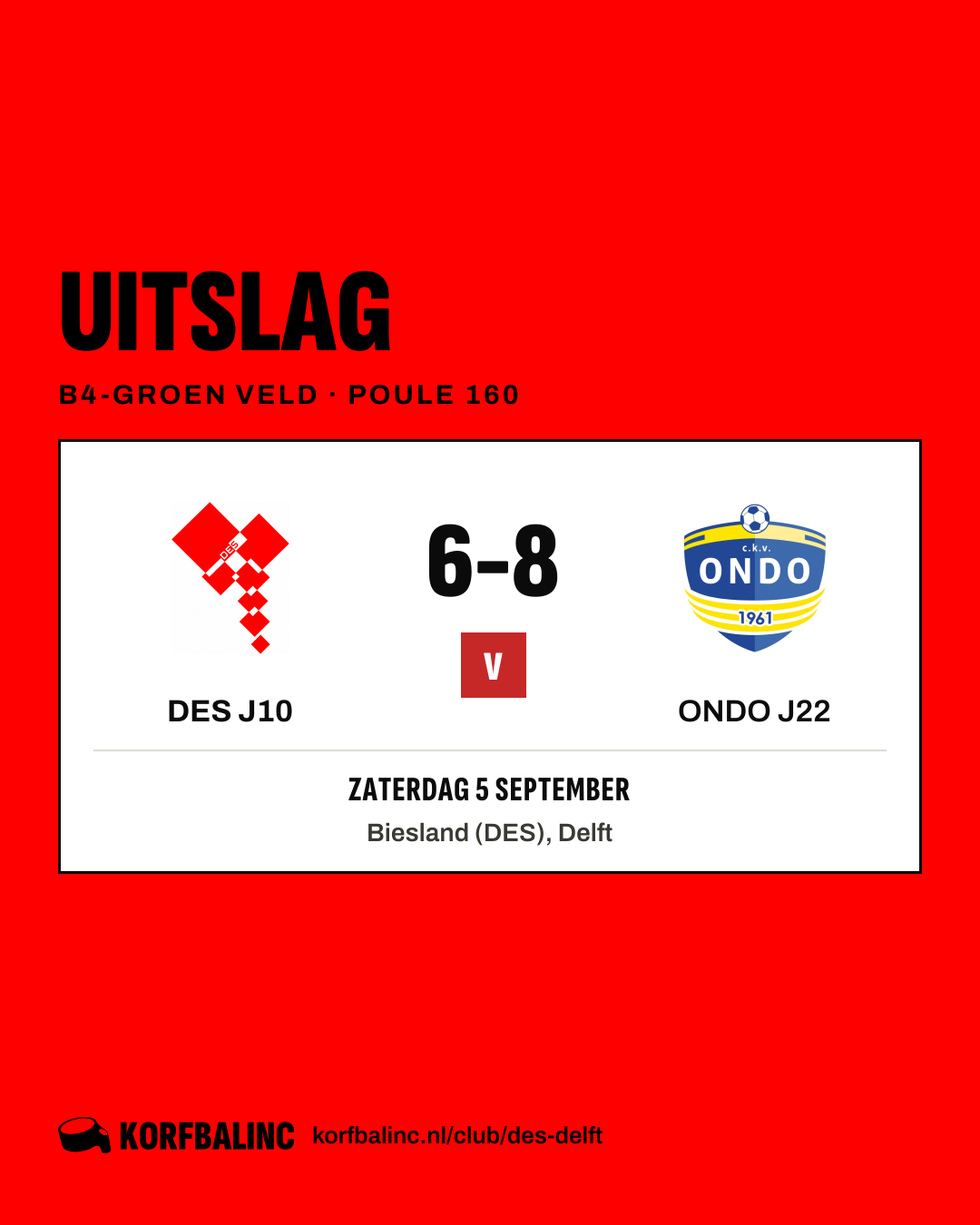 DES J10 - ONDO J22