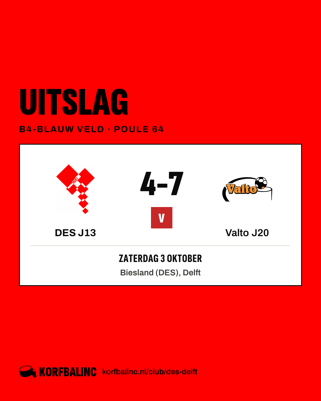 DES J13 - Valto J20