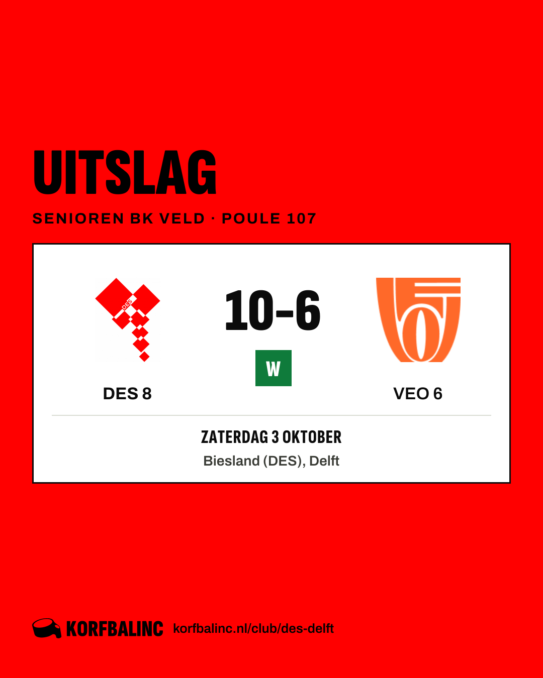 DES 8 - VEO 6