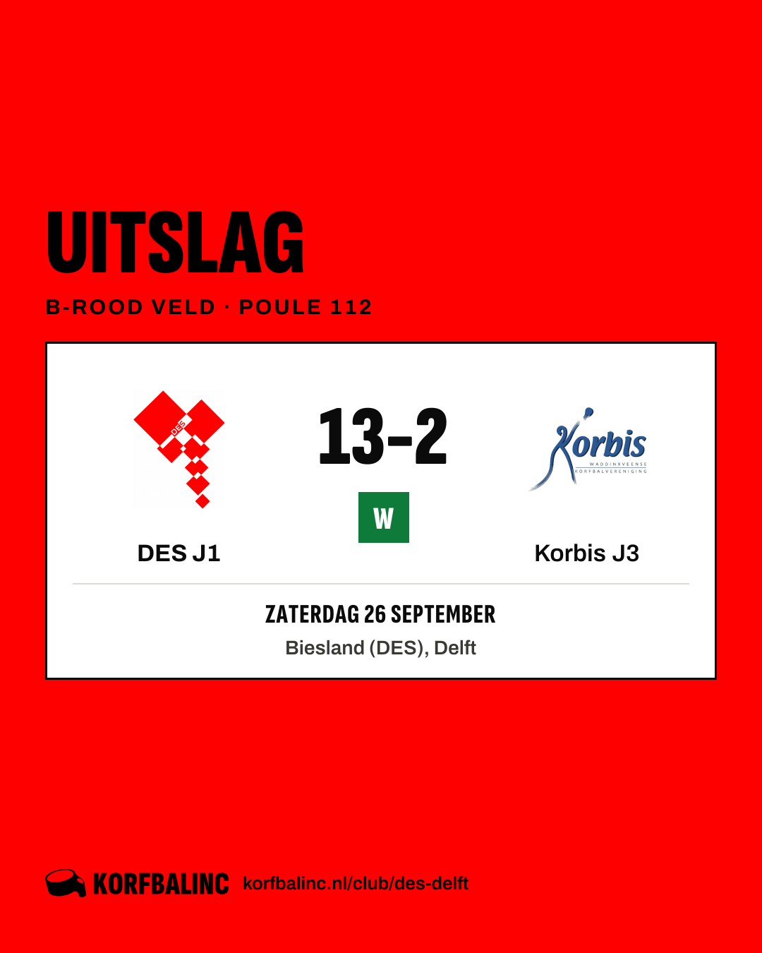DES J1 - Korbis J3