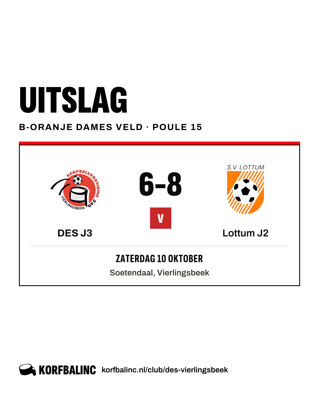DES J3 - Lottum J2