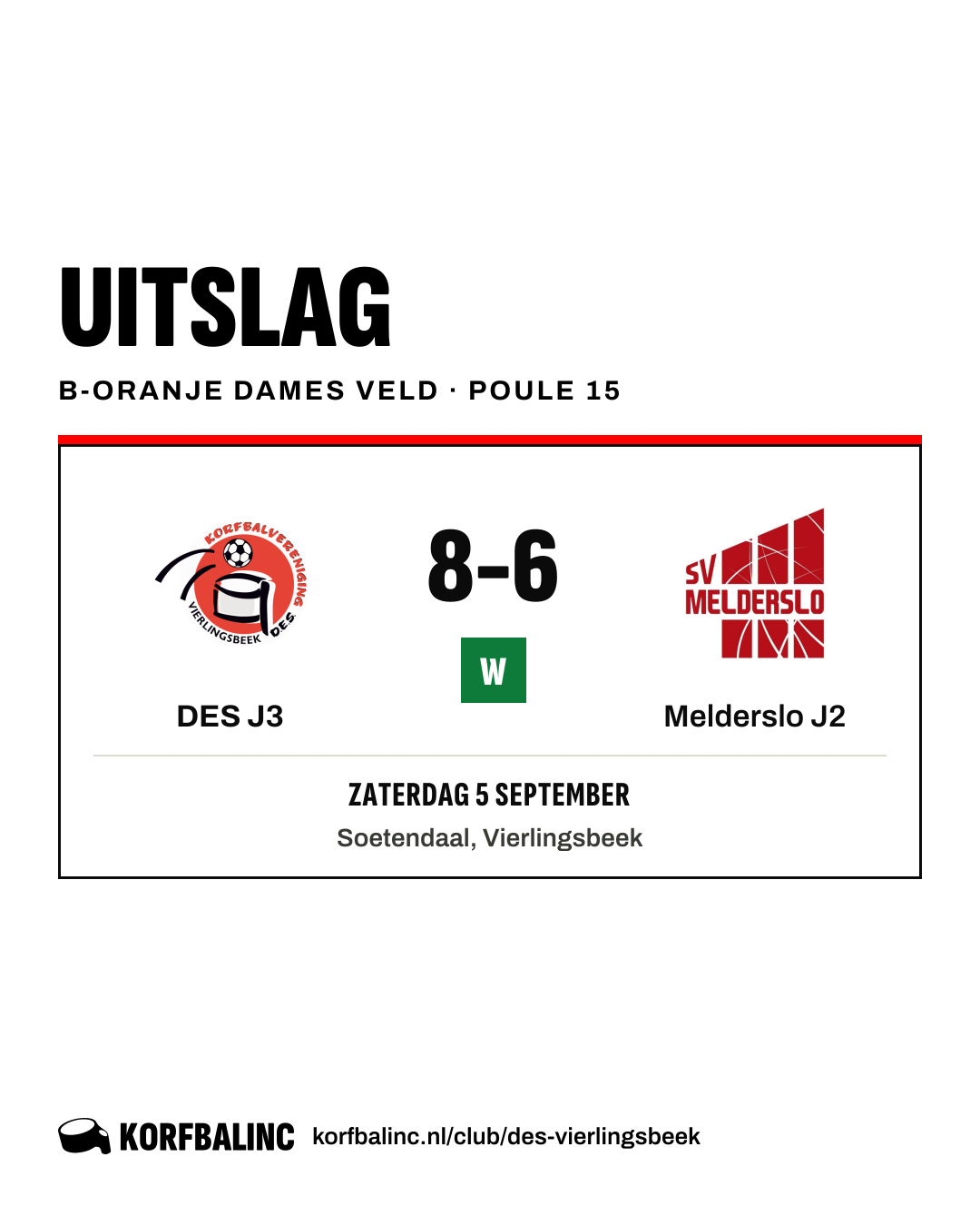 DES J3 - Melderslo J2