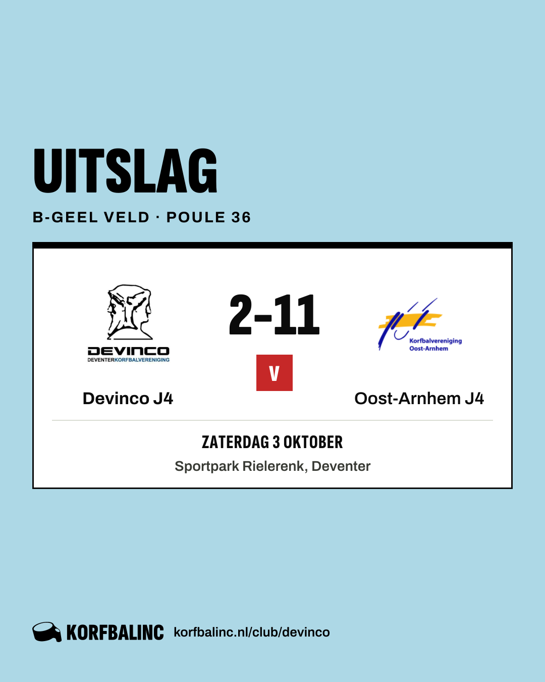 Devinco J4 - Oost-Arnhem J4