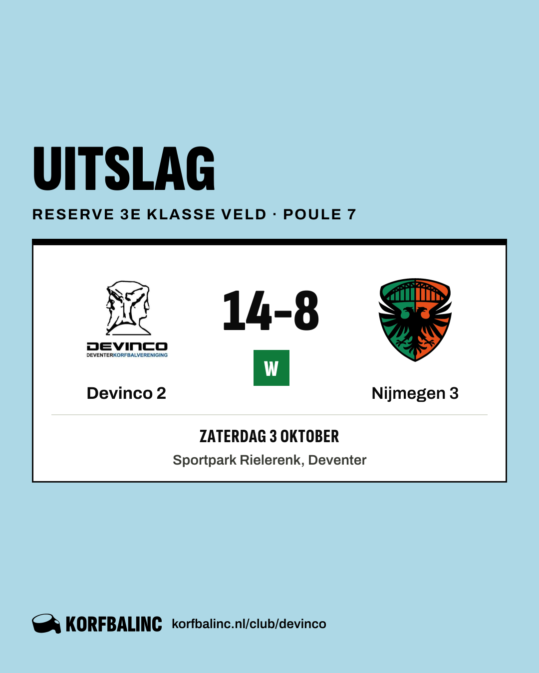 Devinco 2 - Nijmegen 3
