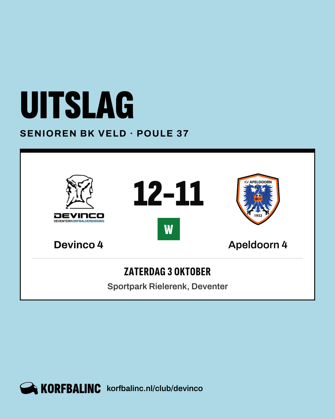 Devinco 4 - Apeldoorn 4