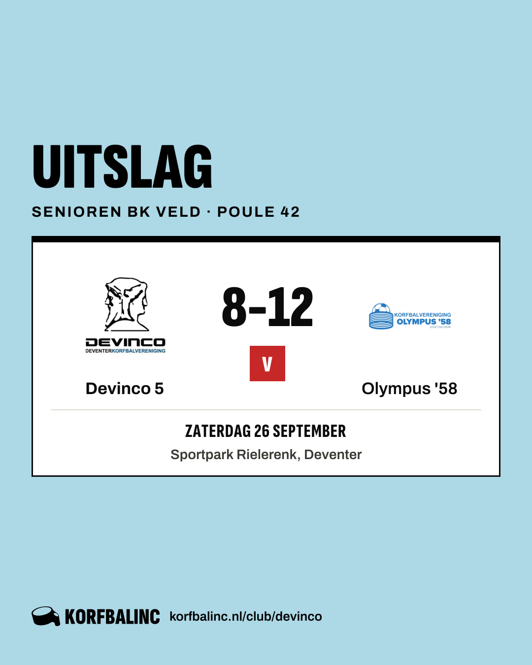 Devinco 5 - Olympus '58