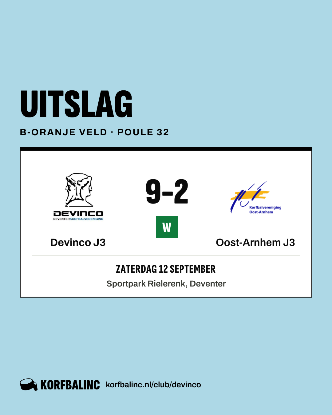 Devinco J3 - Oost-Arnhem J3