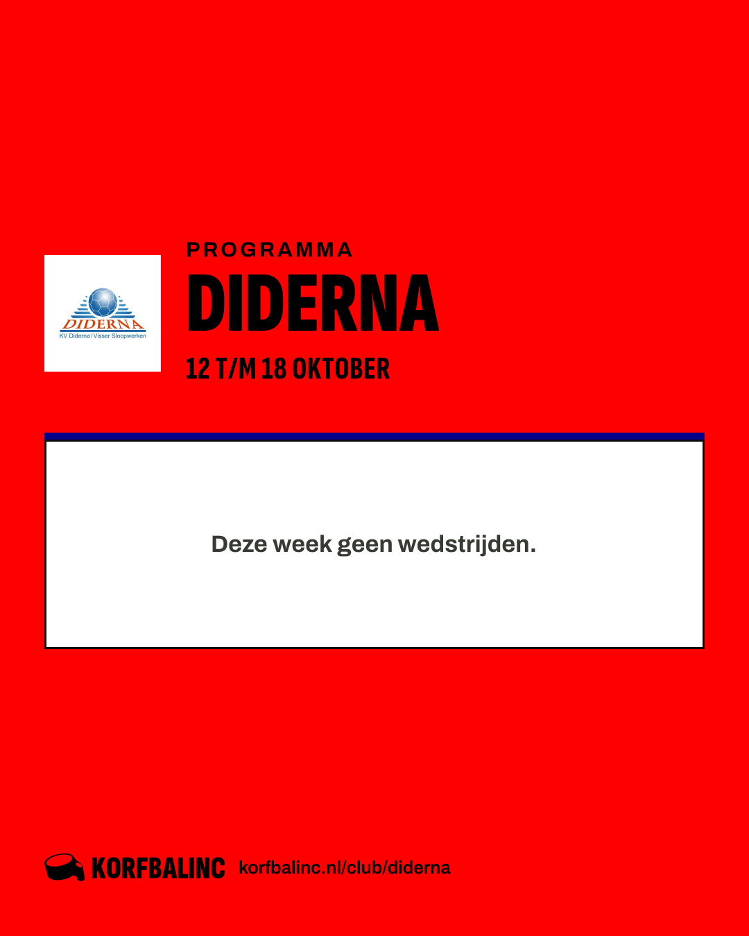 Uitslagen Diderna