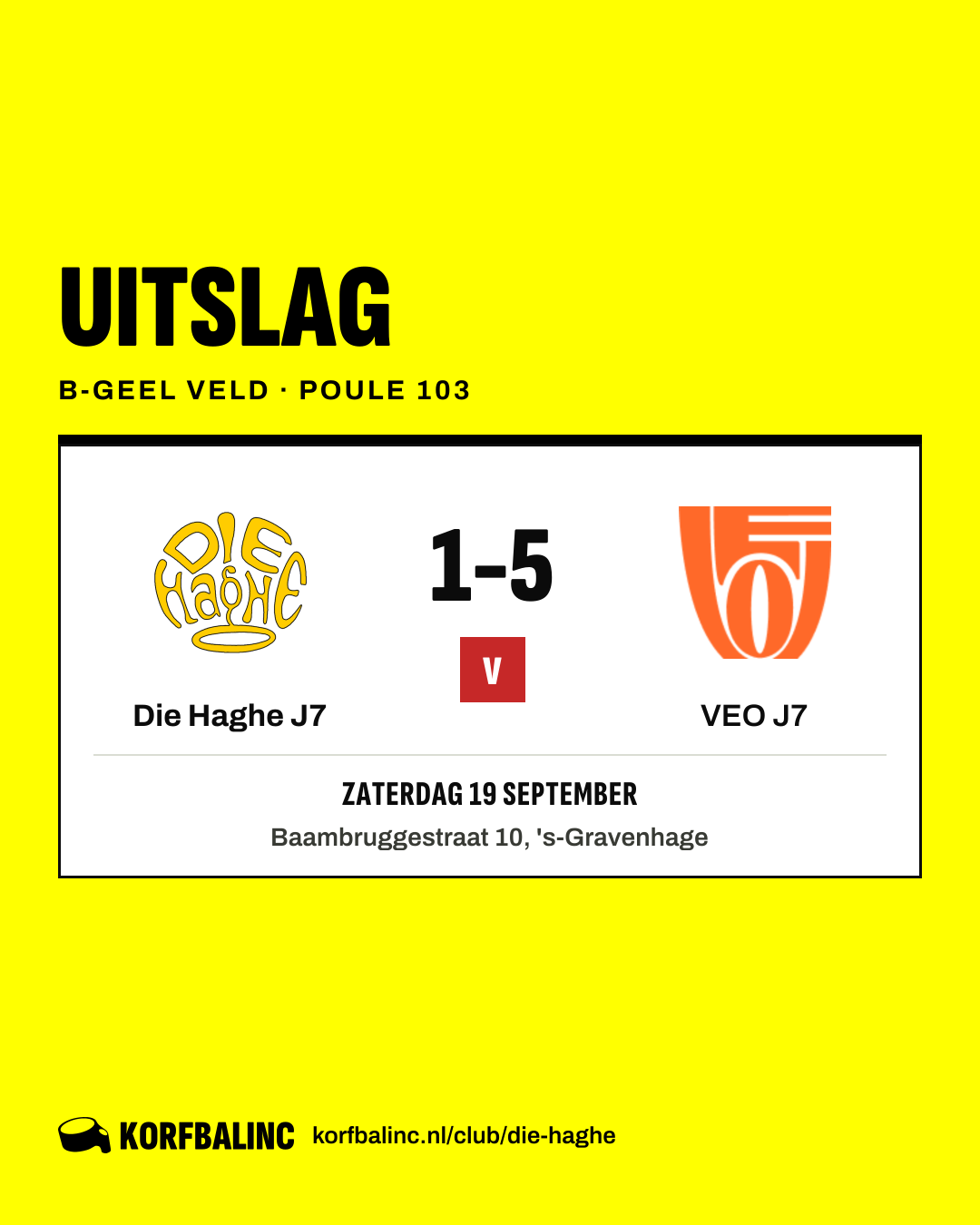 Die Haghe J7 - VEO J7