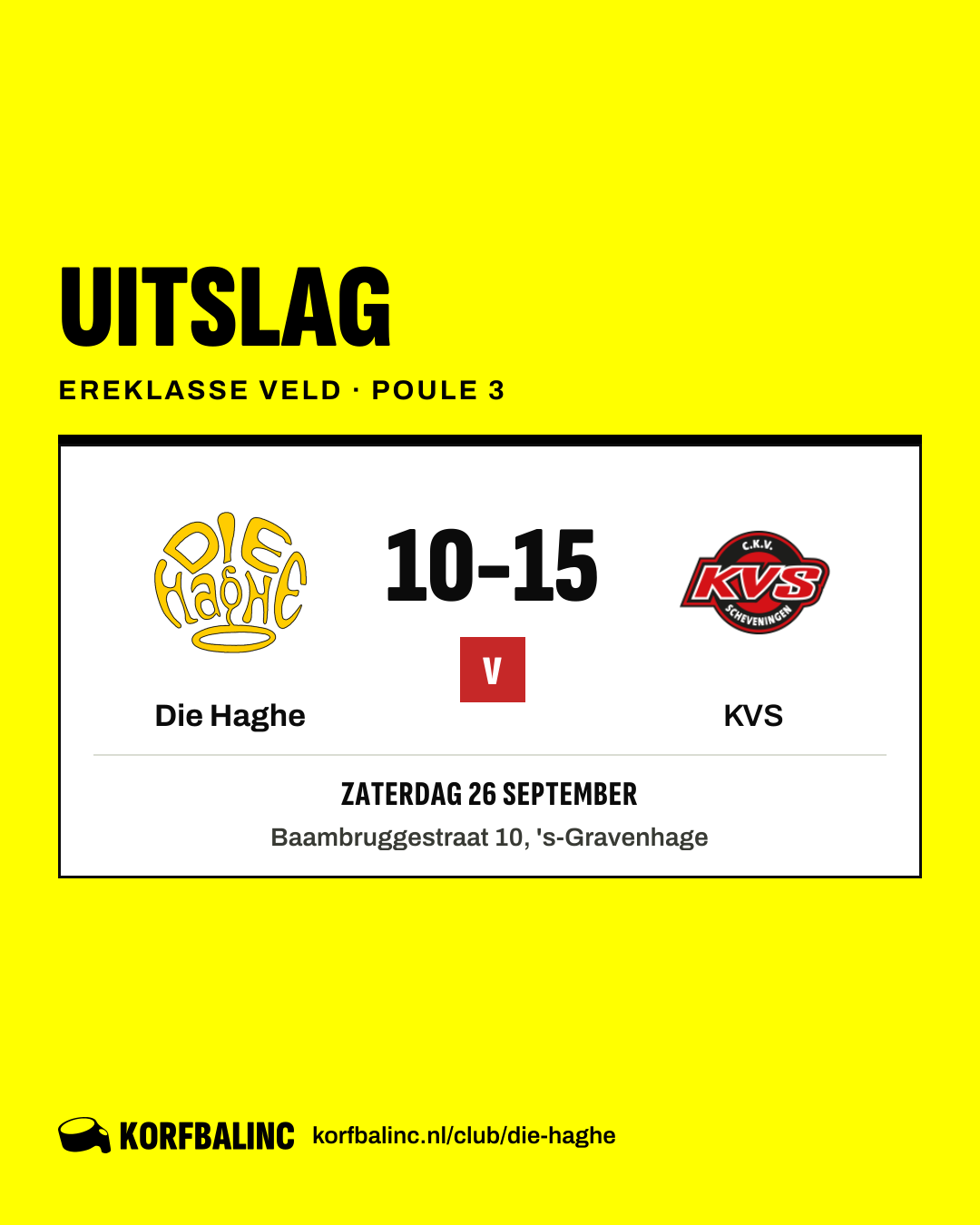 Die Haghe - KVS