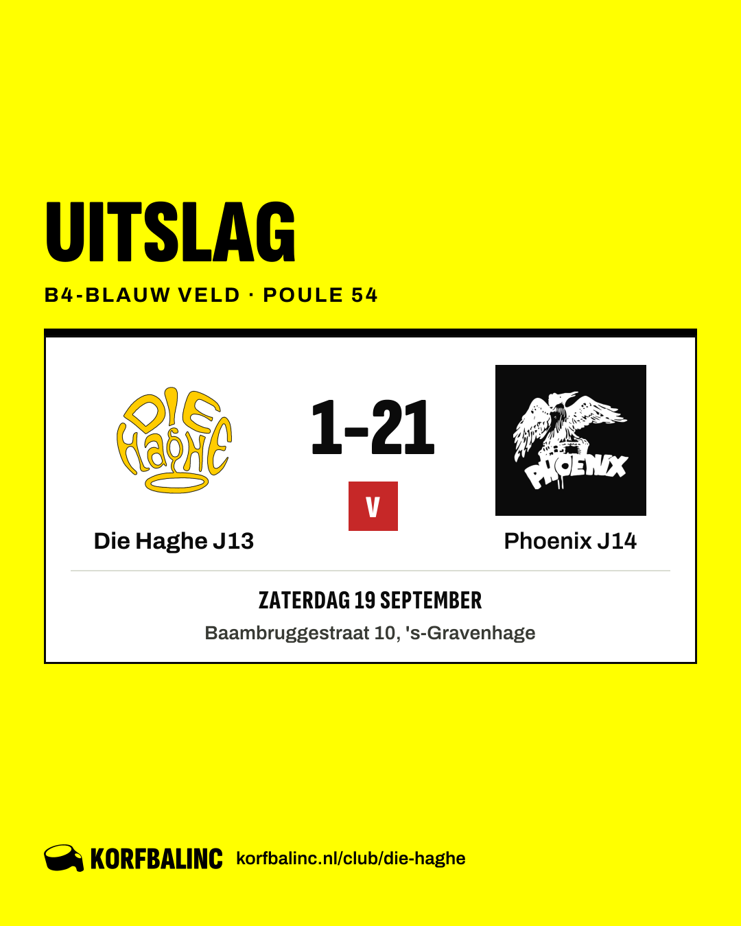 Die Haghe J13 - Phoenix J14
