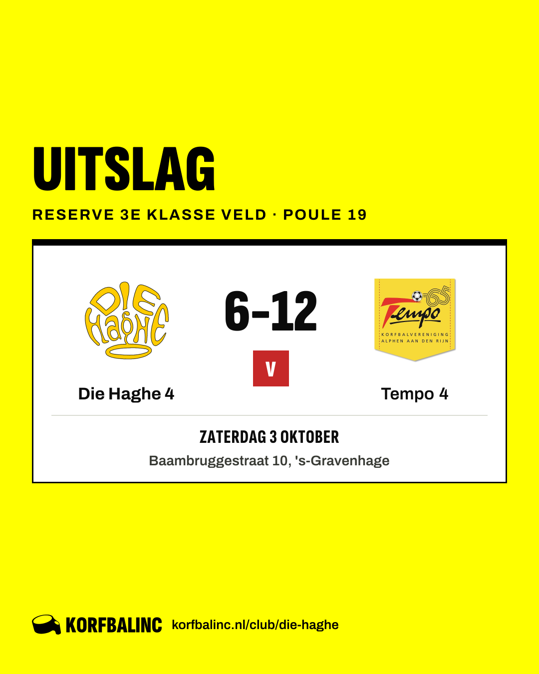 Die Haghe 4 - Tempo 4