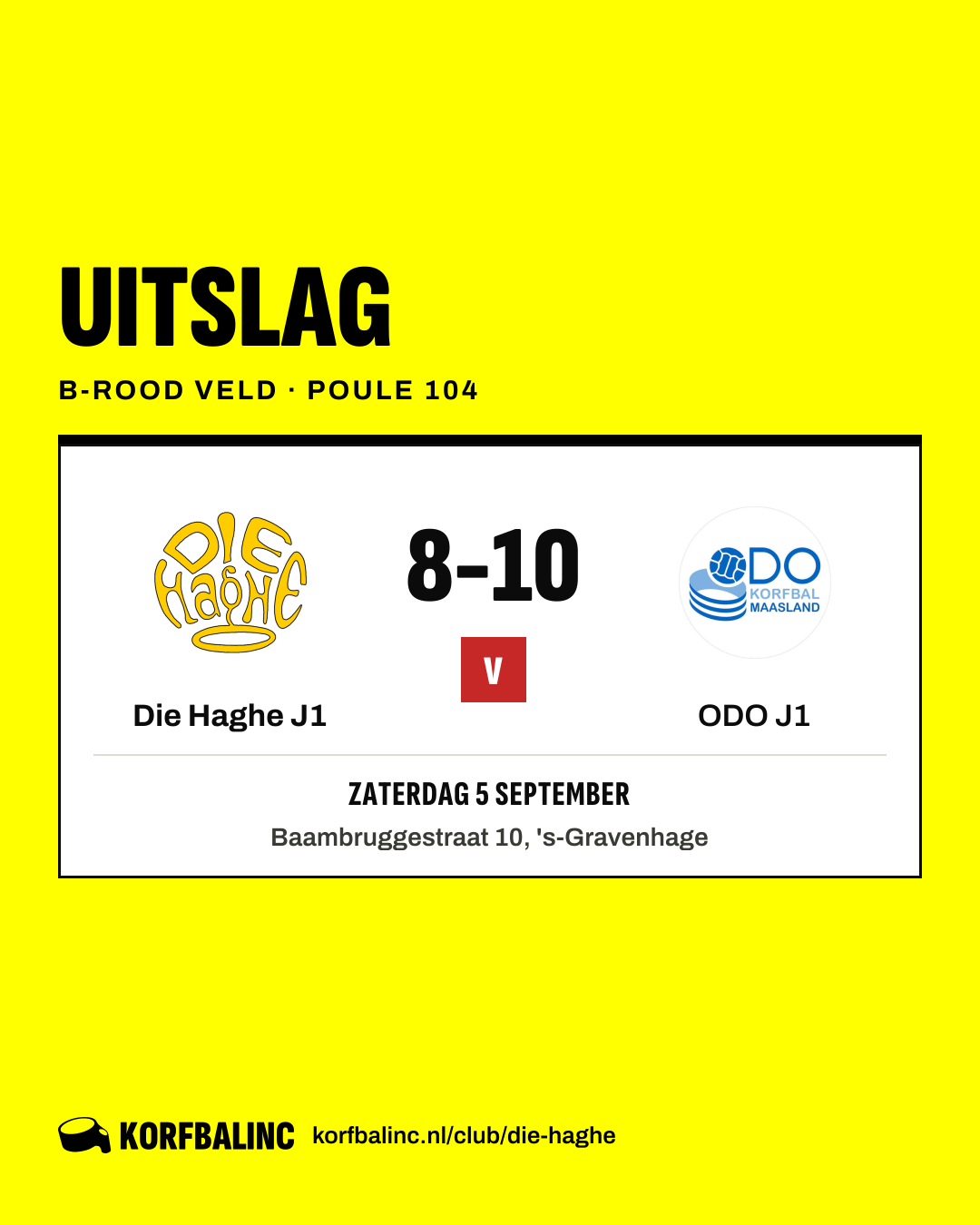 Die Haghe J1 - ODO J1