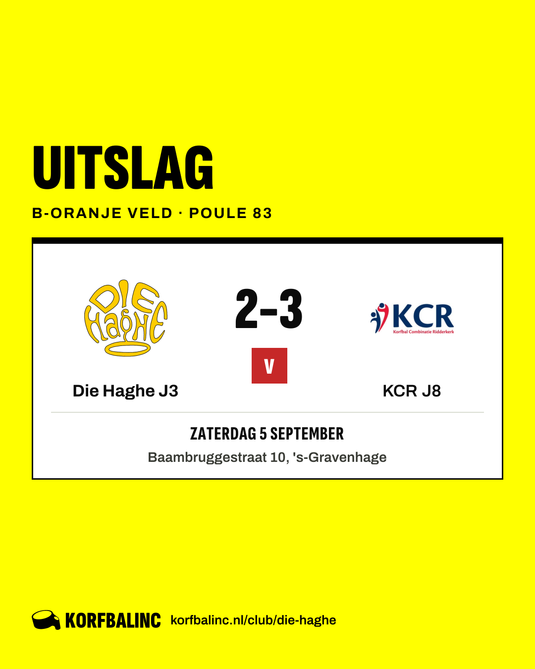 Die Haghe J3 - KCR J8