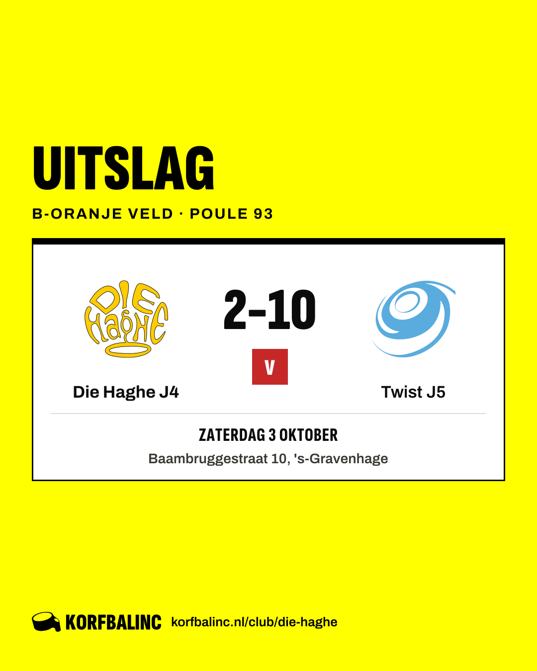 Die Haghe J4 - Twist J5