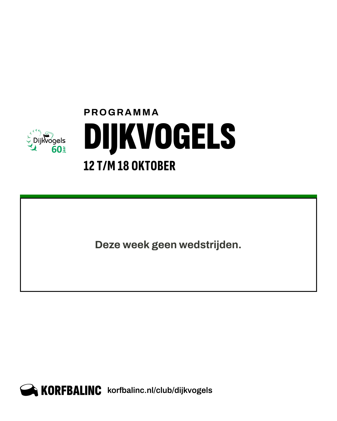Uitslagen Dijkvogels, beeld 1 van 3